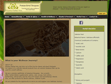Tablet Screenshot of niyamaherbalarts.com